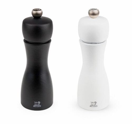 Grind Black Salt-Pepper Grinder Set of 2