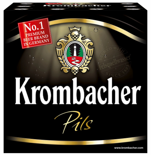 Krombacher Pils Perspective: front