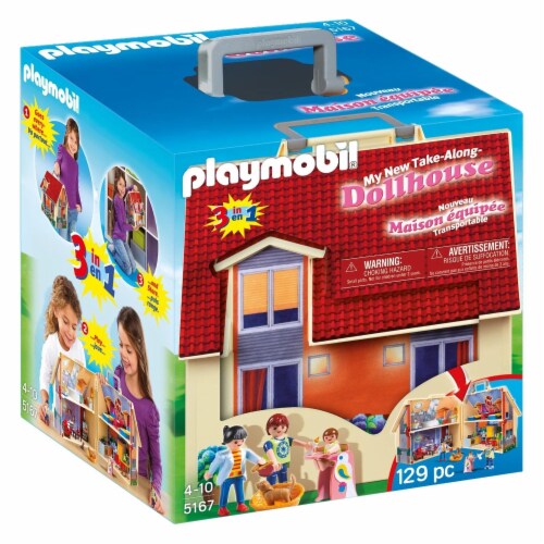 Playmobil take along online modern house