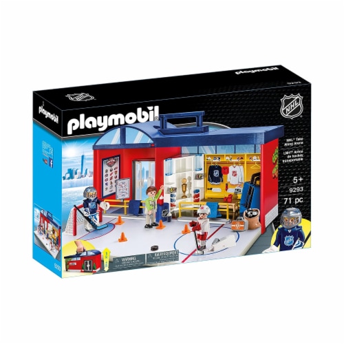 Playmobil® NHL® Take Along Arena Playset Perspective: front