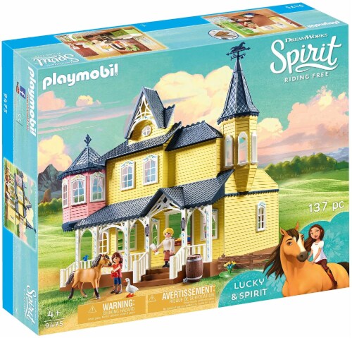 Playmobil® Spirit Lucky's Happy Home Playset Perspective: front