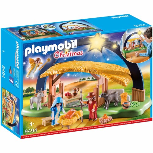 Playmobil Christmas Illuminating Nativity Manger 9494 1 Unit