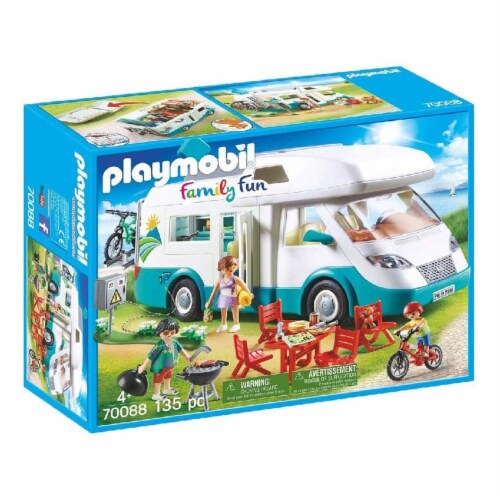 playmobil 70088 family camper playset