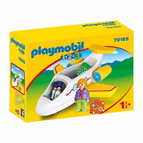 Playmobil cheap airplane set