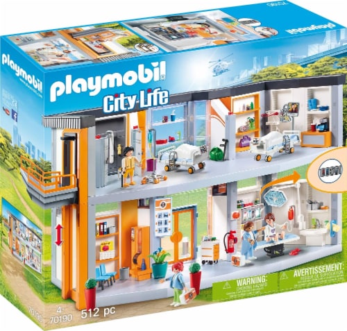 Playmobil® City Life Hospital Perspective: front