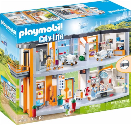 medaljevinder Landbrug ekspedition Playmobil® City Life Hospital, 512 pc - Pick 'n Save