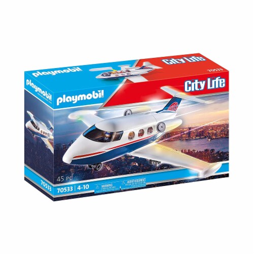 Playmobil® City Life Private Jet Playset Perspective: front