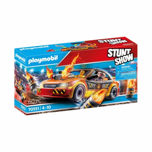 boliger Nu præcedens Playmobil Stunt Show Crash Car Plastic Multicolor, 1 Unit - Kroger