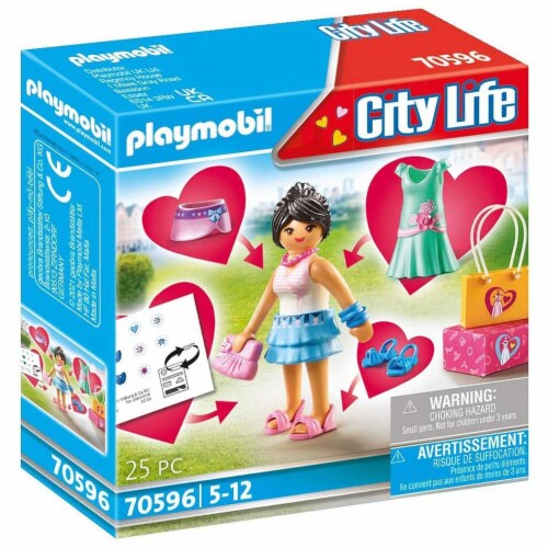 Playmobil city hot sale life shopping