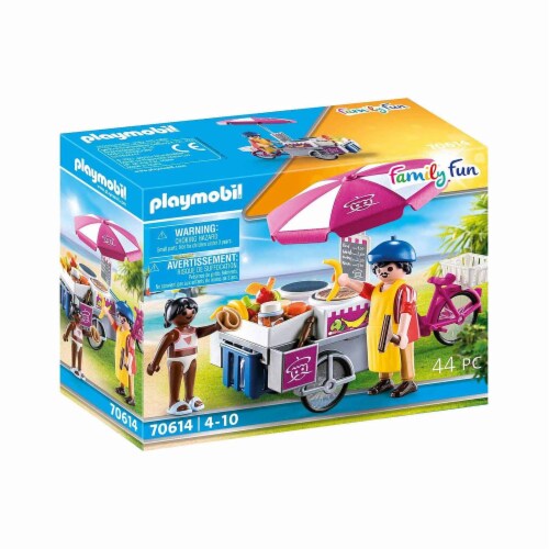 Playmobil Family Fun Crepe Cart Building Set 70614 Perspective: front