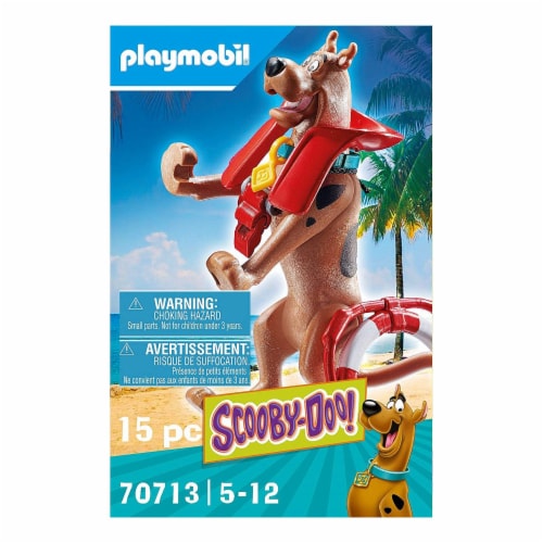 Playmobil Scooby-Doo Lifeguard Figure 70713, 1 Unit - City Market