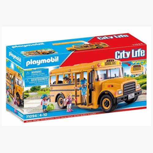 PLAYMOBIL City Life 71094 Autobús Escolar US - JUGUETES PANRE