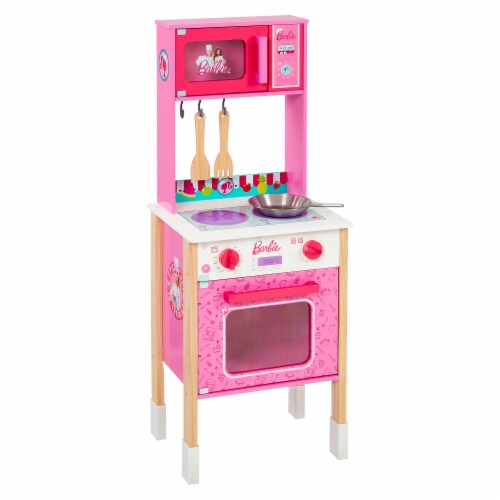 Barbie kitchen best sale playset