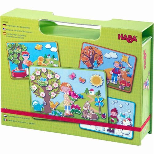 HABA Magnetic Game Box The Seasons Perspective: front