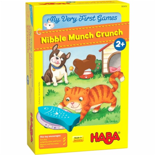 HABA My Very First Games Nibble Munch Crunch (Made in Germany) Perspective: front