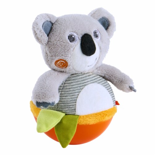 HABA Roly Poly Koala Soft Wobbling & Chiming Baby Toy Perspective: front