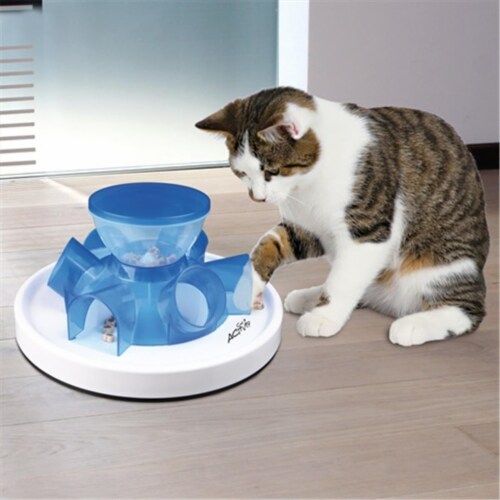 Trixie cat activity tunnel on sale feeder