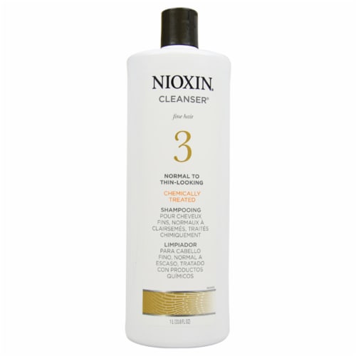 System 3 Cleanser For Fine Chemically Enhanced Hair Perspective: front