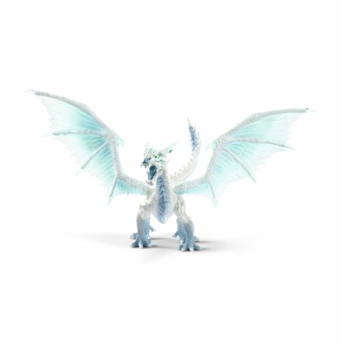 Schleich Eldrador Creatures Ice Dragon Figurine Perspective: front