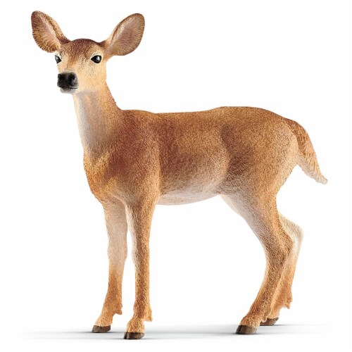 Schleich White-tailed Doe Animal Figure 14819 Perspective: front