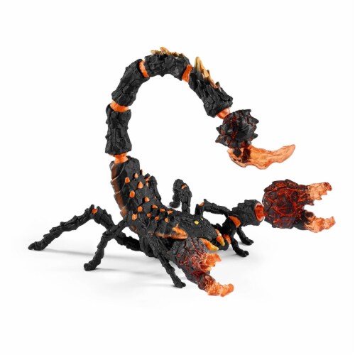 Schleich Eldrador Lava Scorpion Figure Perspective: front