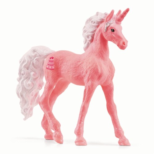 Schleich Birthday Cake Collectible Unicorn Perspective: front