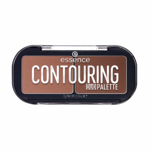 Essence Contouring 20 Darker Skin Duo Palette Perspective: front