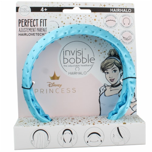 Invisibobble Disney Princess HairHalo Adjustable Headband, Cinderella Perspective: front