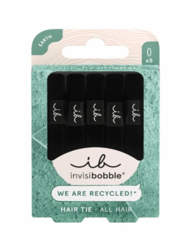 Invisibobble® Ecotie - Black Perspective: front