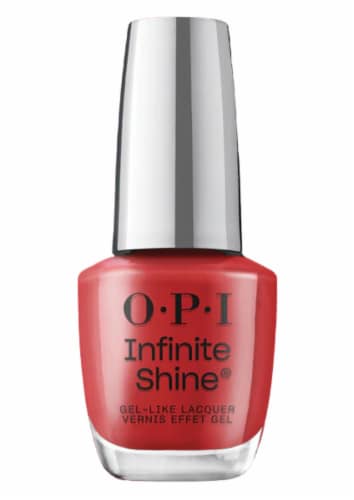 OPI Infinite Shine® Nail Polish - Big Apple Red Perspective: front