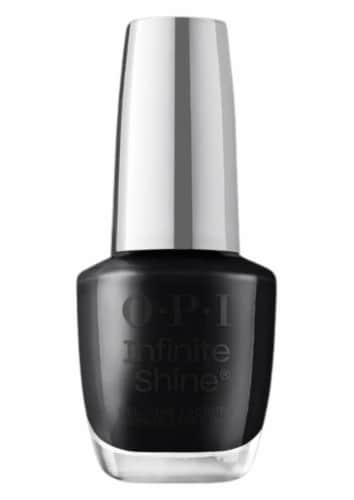 OPI Infinite Shine® Nail Polish - Black Onyx Perspective: front