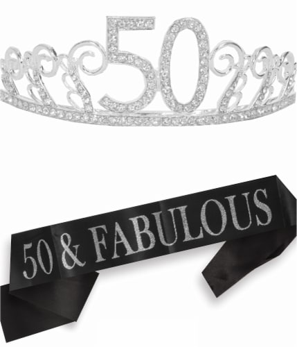 Birthday Big One Headband 50 Birthday Big One Headband 50