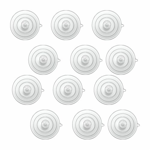 Northlight Pack Of 6 Clear Suction Cups With Hook 1.25 : Target