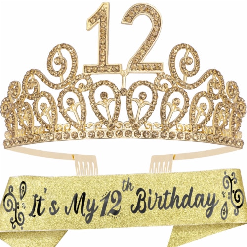 Princess sash discount and tiara