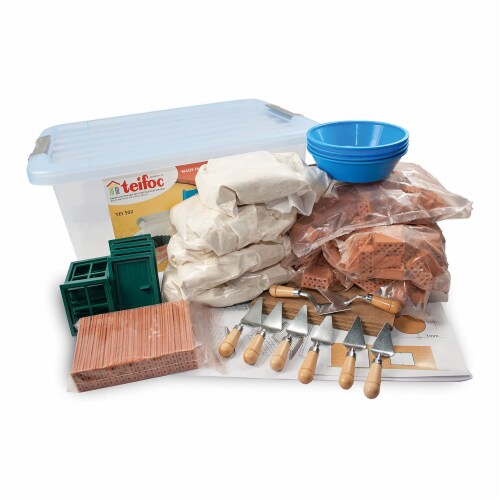 Teifoc 320 Piece Mini School Brick Classroom Toy Set for