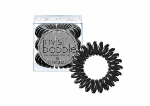 Invisibobble Original Hair RIng - True Black Perspective: front