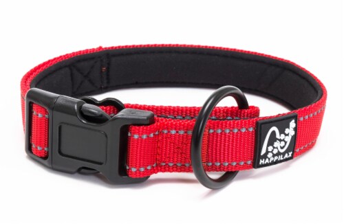Red padded dog sales collar