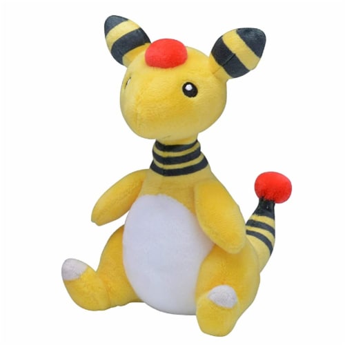 Pokemon Center Original Plush Doll fit Ampharos Perspective: front