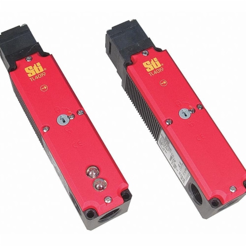 Omron Safety Interlock Switch,2NO/2NC,5A@100V 44534-0030 Perspective: front