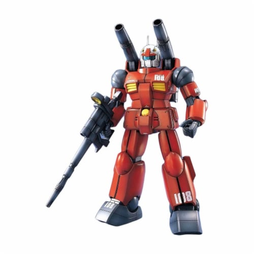 Bandai RX-77-2 Guncannon Gundam MG Model Kit Perspective: front