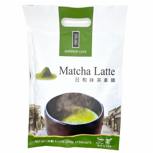 Emperor Love Matcha Latte Perspective: front