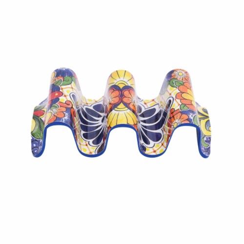Tzeng-Shyng Blue Taco Holder Perspective: front