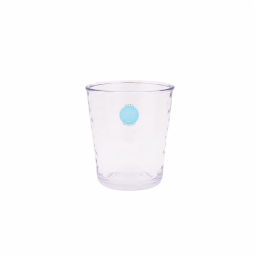 NB Hammered Tritan Double Old Fashioned Cocktail Glass Perspective: front