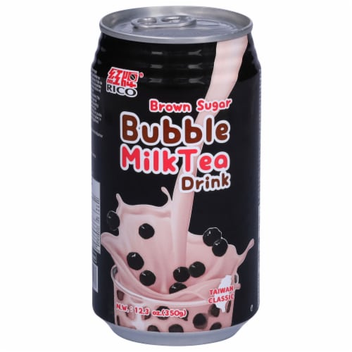 Rico® Bubble Milk Tea Brown Sugar Drink Perspective: front