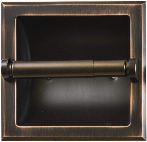 Oil-Rubbed Bronze Toilet Paper Holder