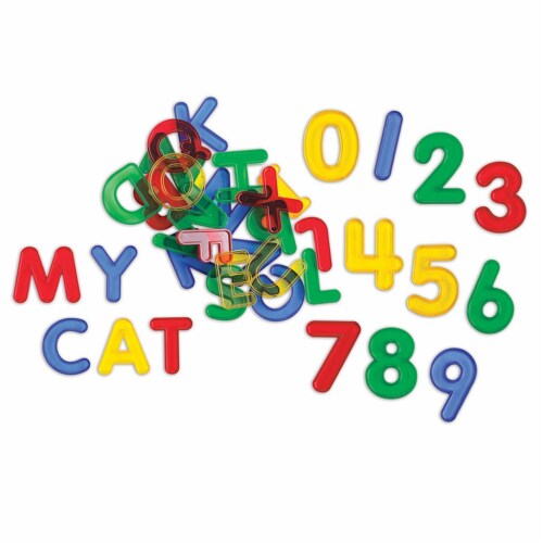 Learning Advantage  Letters & Number Set Mini Jar Perspective: front