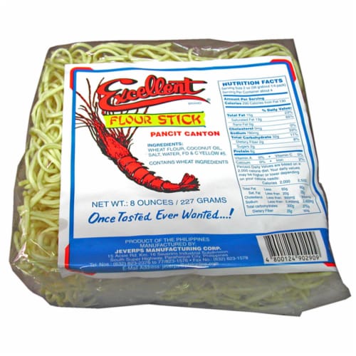 Excellent Pancit Canton Noodles Perspective: front