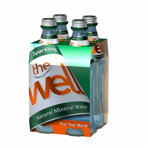 Ararat Natural Mineral Sparkling Bottled Water Perspective: front