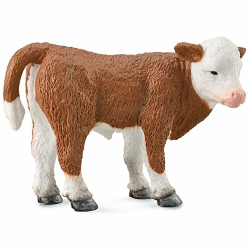 CollectA Hereford Calf Standing Animal Figure 88236 Perspective: front