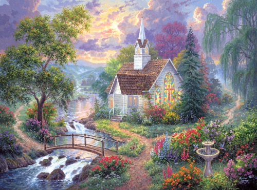 CRA-Z-ART Kodak Abraham Hunter Light Unto My Path Puzzle Perspective: front